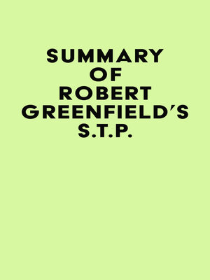 cover image of Summary of Robert Greenfield's S.t.p.